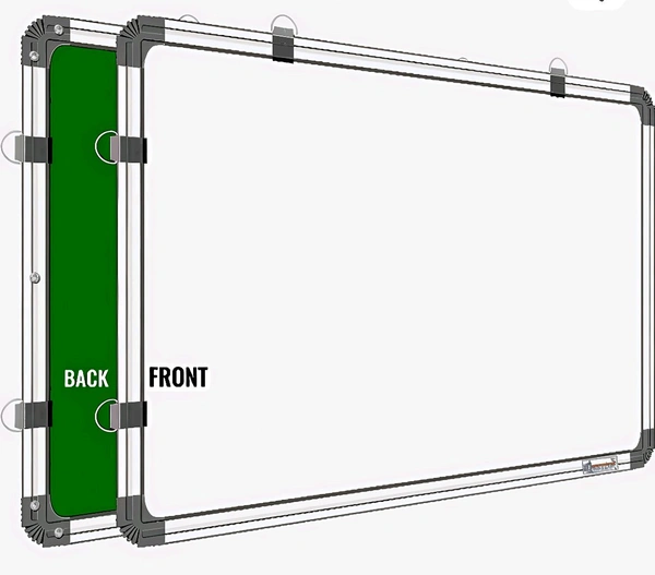 2×3 NOVA WHITE & GREEN BOARD 