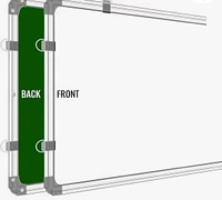 1.5 ×2 NOVA WHITE & GREEN BOARD 