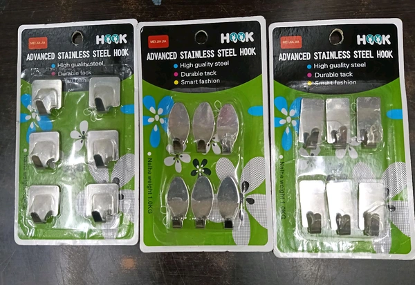 STEEL HOOK  3PKT 