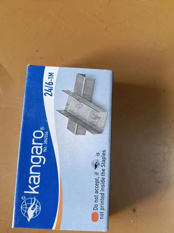 STAPLER PIN KANGARO 24/6  (PACK OF 20PCS)