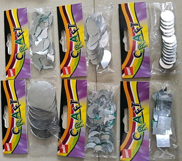 CRAFT MIRROR DIFFERENT SHAPE SET