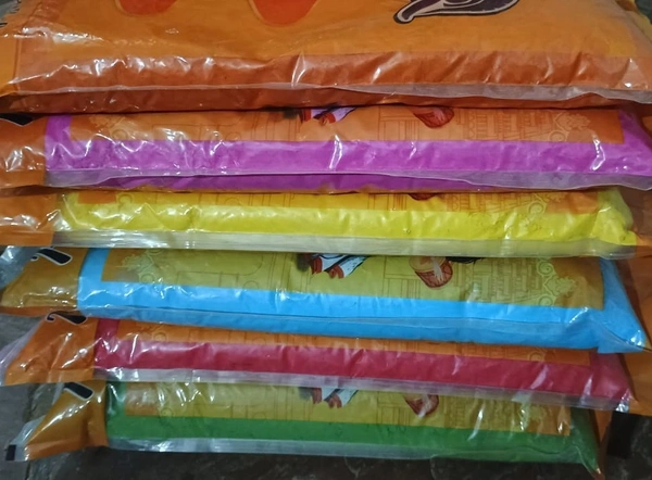 100% natural, handmade, vibrant GULAAL made of amaranth, marigold, neem, turmeric, beetroot, rose & jamun. Absolutely no chemicals or toxins. Completely safe even for kids. Let the Holi Raas begin! 🌈 Pack 5Kg - Green, Red , Blue, Orange,Firozi,