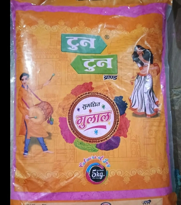100% natural, handmade, vibrant GULAAL made of amaranth, marigold, neem, turmeric, beetroot, rose & jamun. Absolutely no chemicals or toxins. Completely safe even for kids. Let the Holi Raas begin! 🌈 Pack 5Kg - Green, Red , Blue, Orange,Firozi,