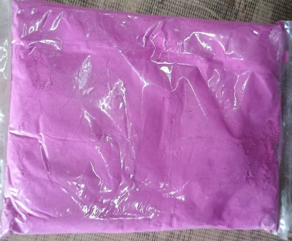 MQS Holi Special Colors, Herbal Gulal Non-Toxic Perfumed Gulal, Skin Friendly, Washable and Easy to Remove Holi Gulal Pink Colour Pack of 1 (300g) - Pink