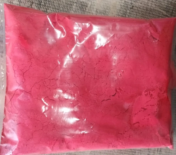 MQS Holi Special Colors, Herbal Gulal Non-Toxic Perfumed Gulal, Skin Friendly, Washable and Easy to Remove Holi Gulal Pink Colour Pack of 1 (300g) - Red