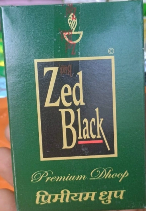 Green Zed Black Premium Dhoop, Pack Of 12