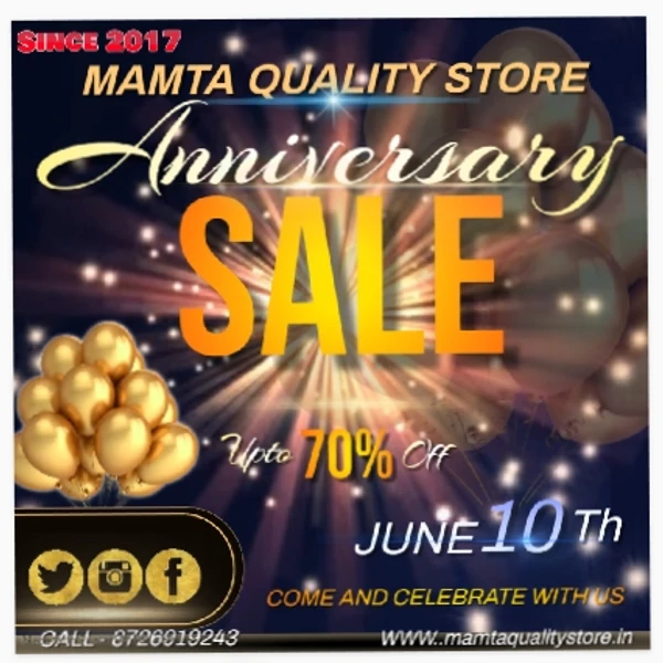 8th Aniversary Sale 