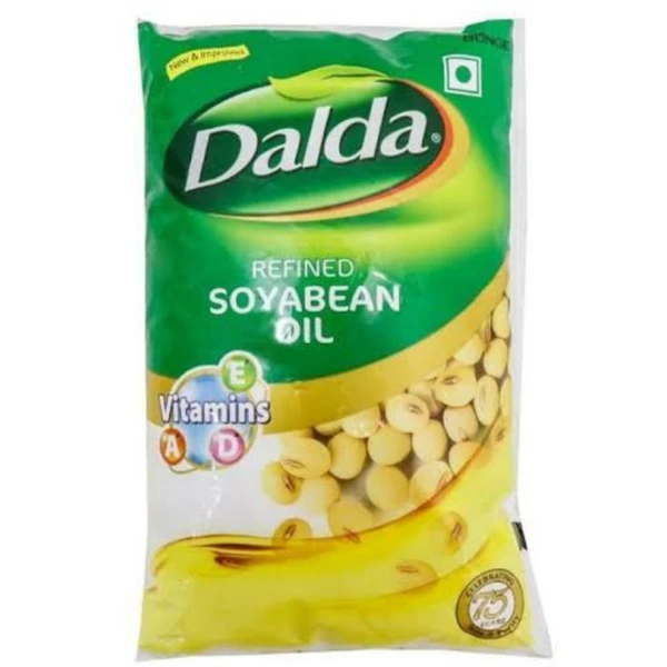 Dalda Refined Soyabean Oil - 1ltr