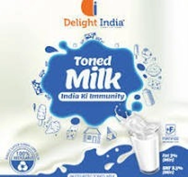Delight India Full Cream Milk,500ML