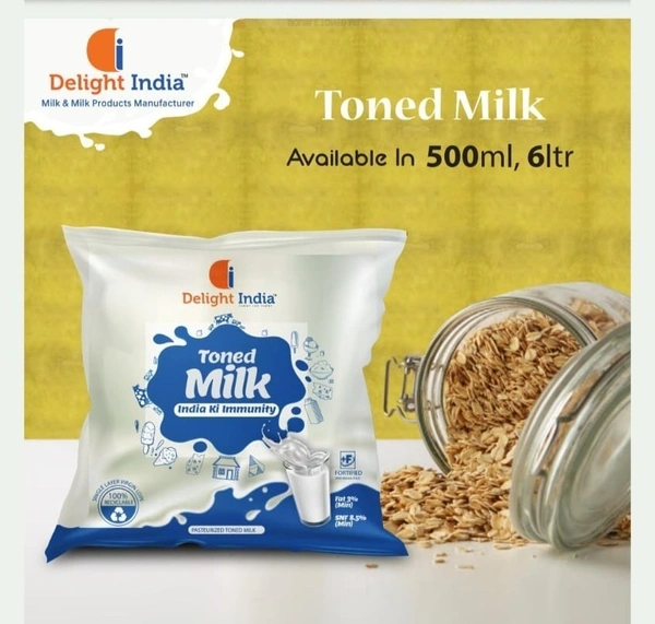 Delight India Full Cream Milk,500ML