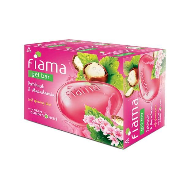 Fiama Gel Soap (Patchouli & Macadamia) - 75 grm