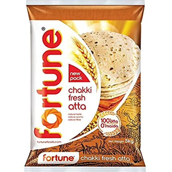 Fortune Atta Red (Chakki Fresh) - 5kg