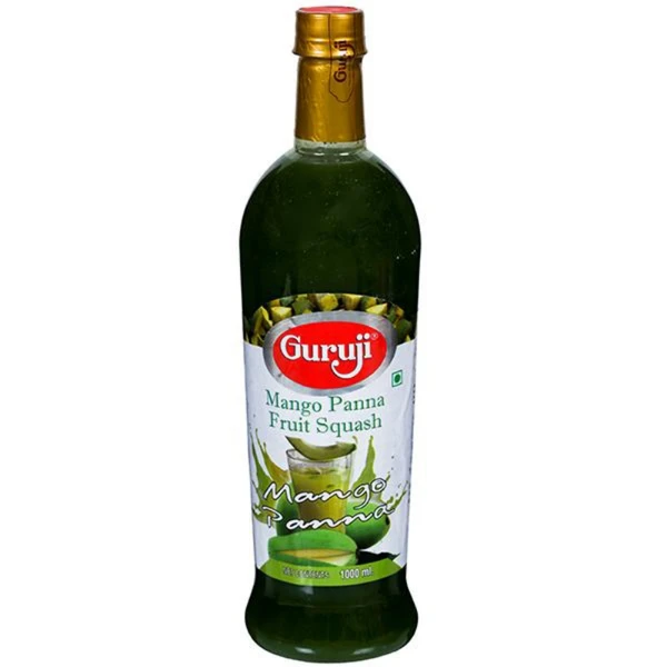 Guruji Mango Panna Fruit Squash - 1ltr