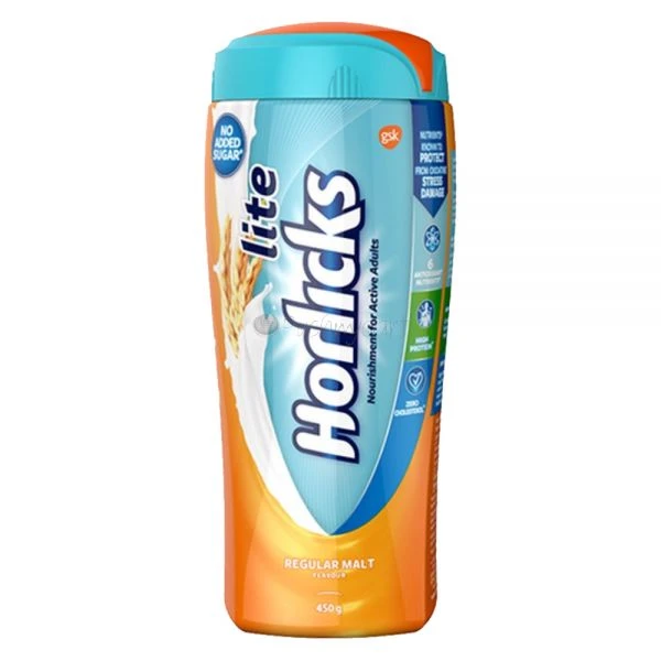 Horlicks Lite Regular Malt - 450g