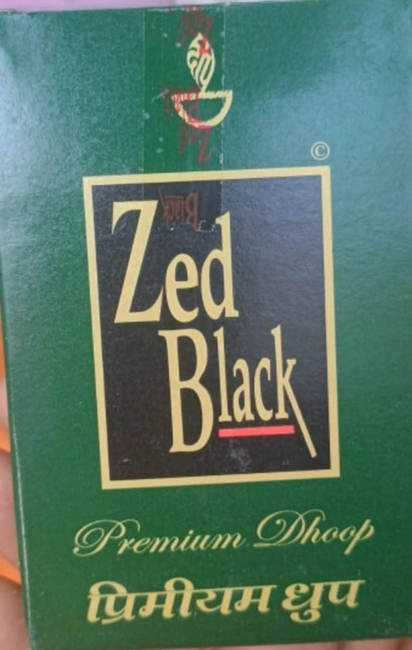 Green Zed Black Premium Dhoop, Pack Of 6