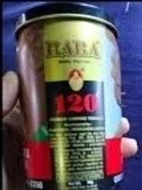 BABA 120 Premium Chewing Zarda Tabacoo Pack Off-1, 50gm Tinn - 50gm Tinn Pack