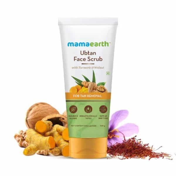 Mamaearth Ubtan Face Scrub - 100g