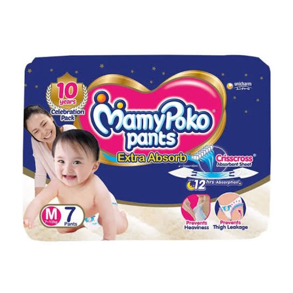MamyPoko Pants Extra Absorb - M (7-12kg)