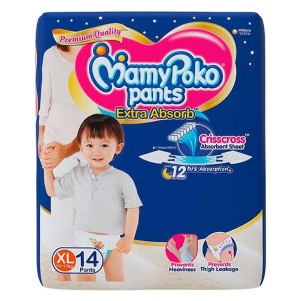 MamyPoko Pants Extra Absorb - XL (12-17kg)