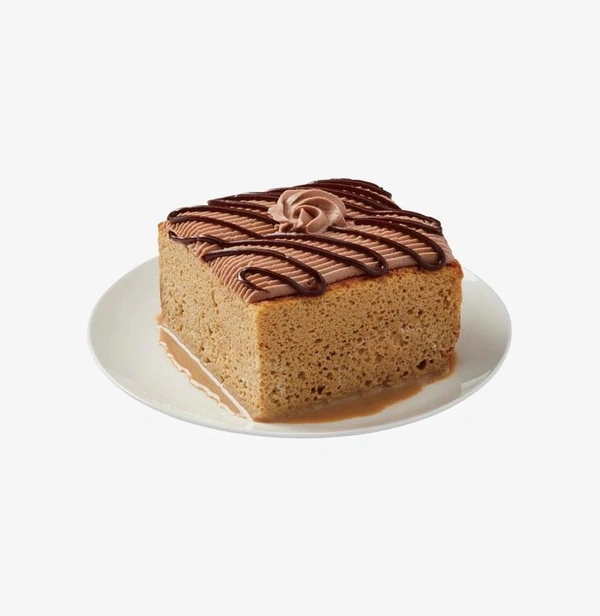Mocha Tres Leches Cake Slice