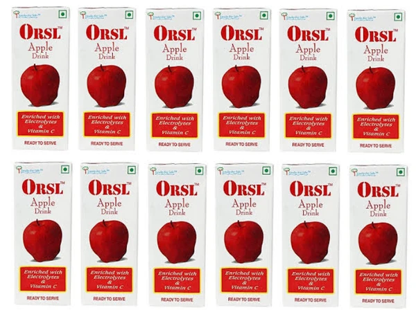 Orsl Plus Apple Drink - 200ml ??27pcs