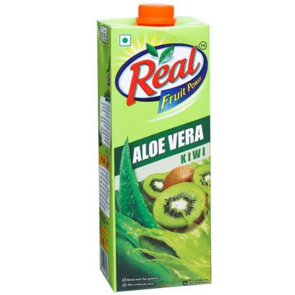 Real Fruit Power Aloevera Kiwi - 1ltr