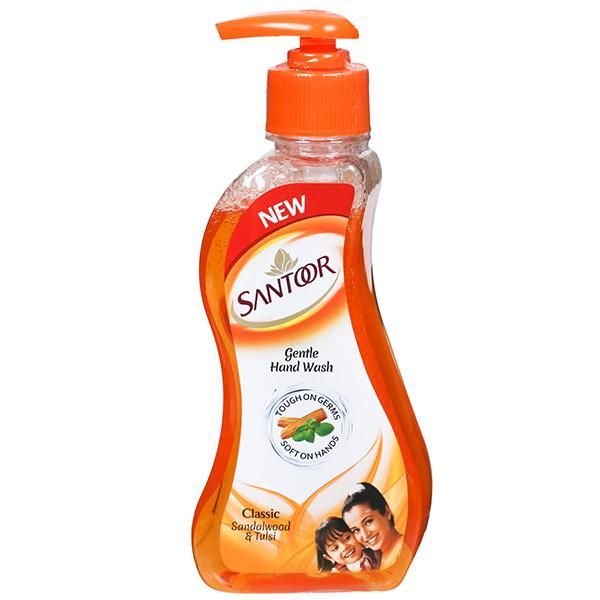 Santoor Sandalwood And Tulsi Handwash - 210ml
