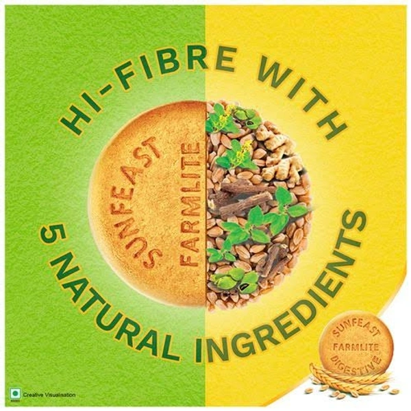 Sunfeast Farmlite Veda Digestive (Combo Pack) - 600g + 100g Free