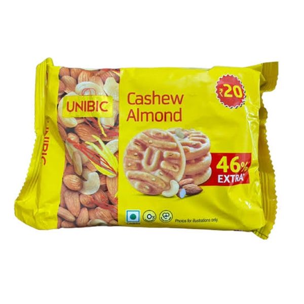 Unibic Cashew Almond Cookies - 110g