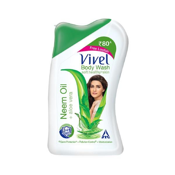 Vivel Body Wash (Neemoil + Aloevera) - 100 ml
