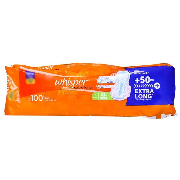 Whisper Choice Extra Long Sanitary Pads - XL