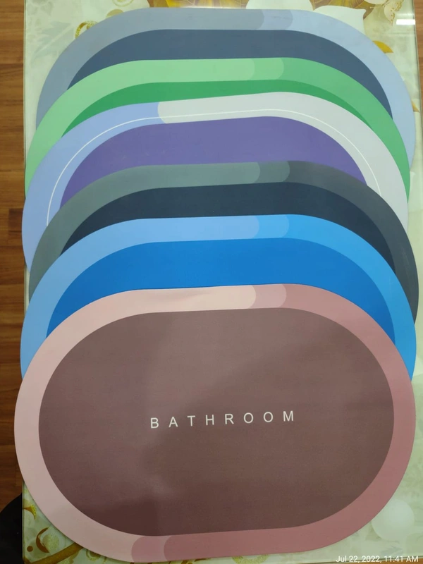 Bathroom Mat  - Web Orange