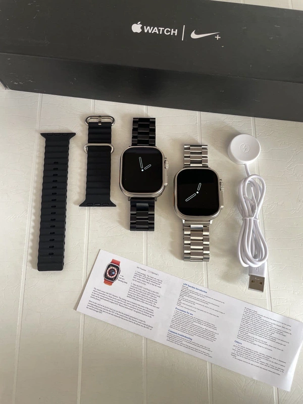 Watch Ultra Max (  49 mm ) with Hard Box Chain Edition - Black, 49mm full HD Display