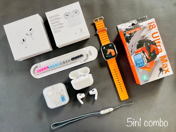5 in 1 Combo in 2  Colour   - White