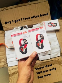 smart band Buy 1 Get 1 Free offer - Black