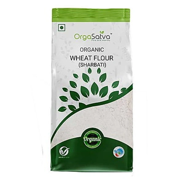 Orga Satva Gahu peeth Sharbati / Wheat flour Sharbati - 1 kg