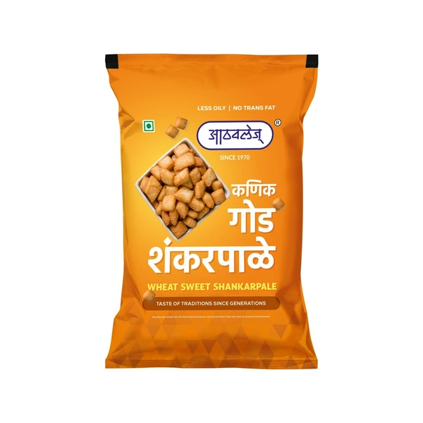 Athavles Kanik goad Shankarpale - 200g