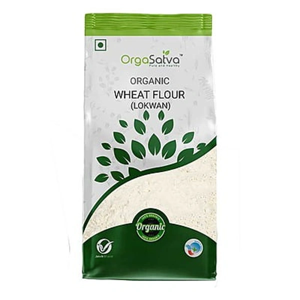 Orga Satva Gahu peeth /Wheat flour Lokwan - 5 kg