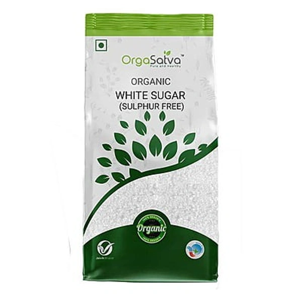 Orga Satva White Sugar (Sulphur free) - 500g