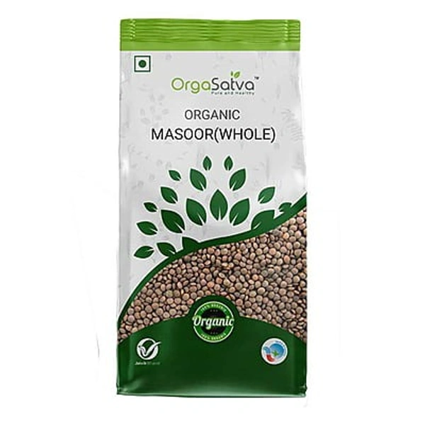 Orga Satva Masoor (whole) - 1 kg