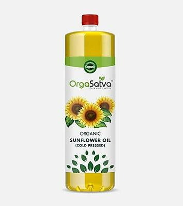 Orga Satva Cold Pressed Sunflower oil  - 500 ml