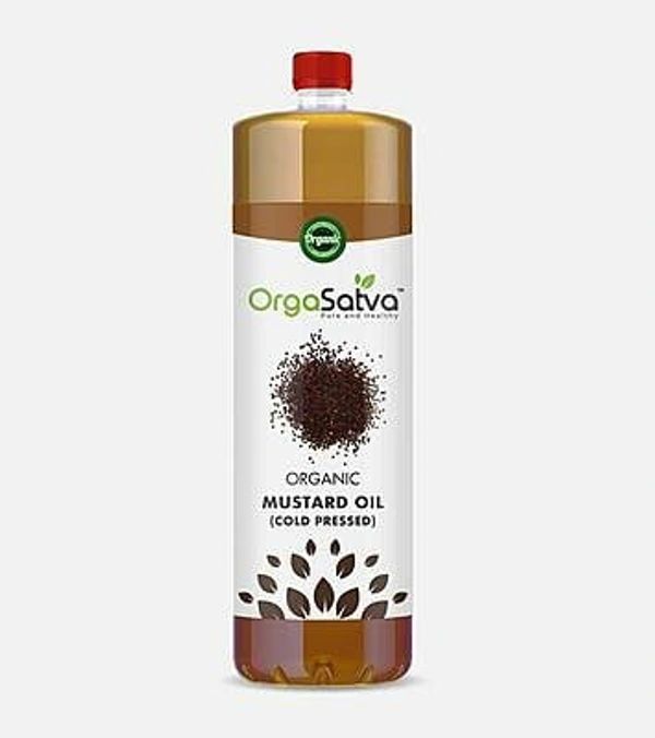 Orga Satva Cold Pressed Mustard (Mohari) oil - 500 ml