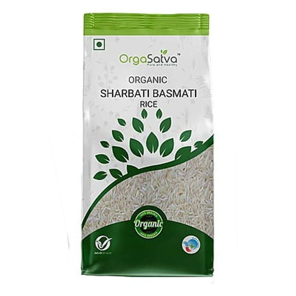 Orga Satva Sharbati Basmati Rice - 1 kg