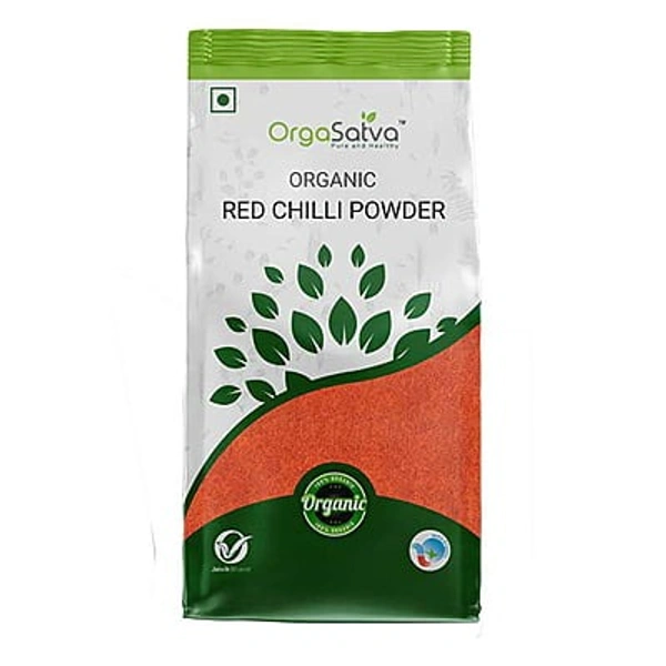 Orga Satva Red Chilli  (Mirchi) Powder - 500g