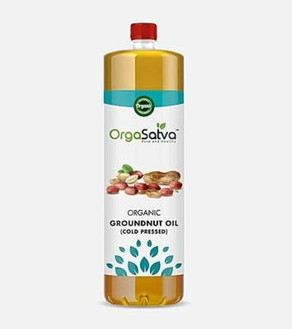Orga Satva Cold pressed Groundnut oil  - 500 ml