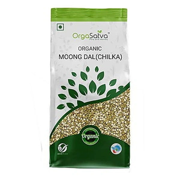 Orga Satva Moong Dal (Chilka ) - 500g