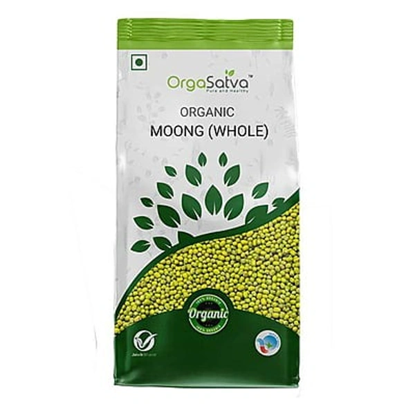 Orga Satva Moong (whole) - 1 kg