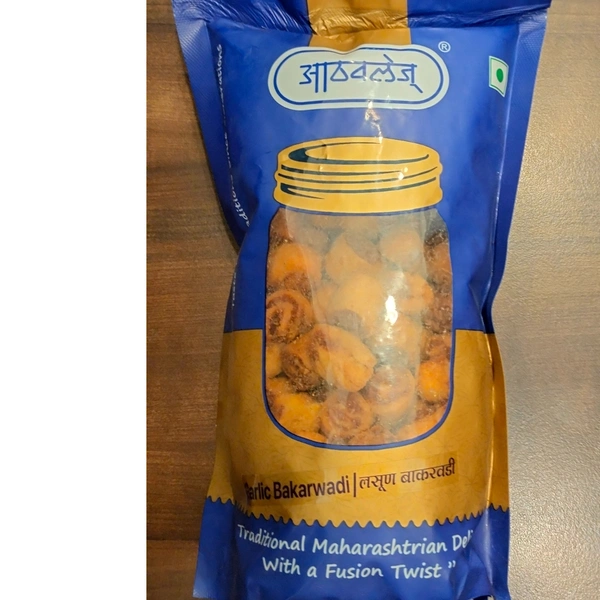Athavles Garlic Bakarwadi - 250g