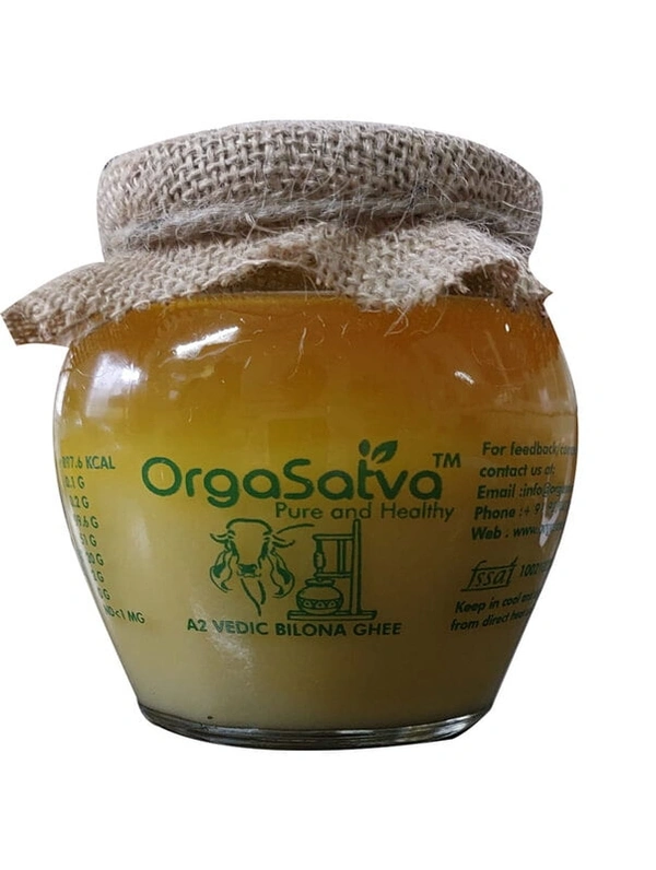 Orgasatva  A2 Vedic Bilona Ghee - 250ml