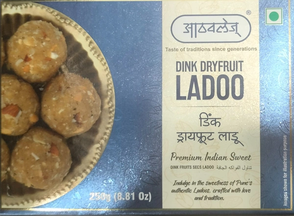 Athavles Dinka Dryfruit Ladoo - 250g